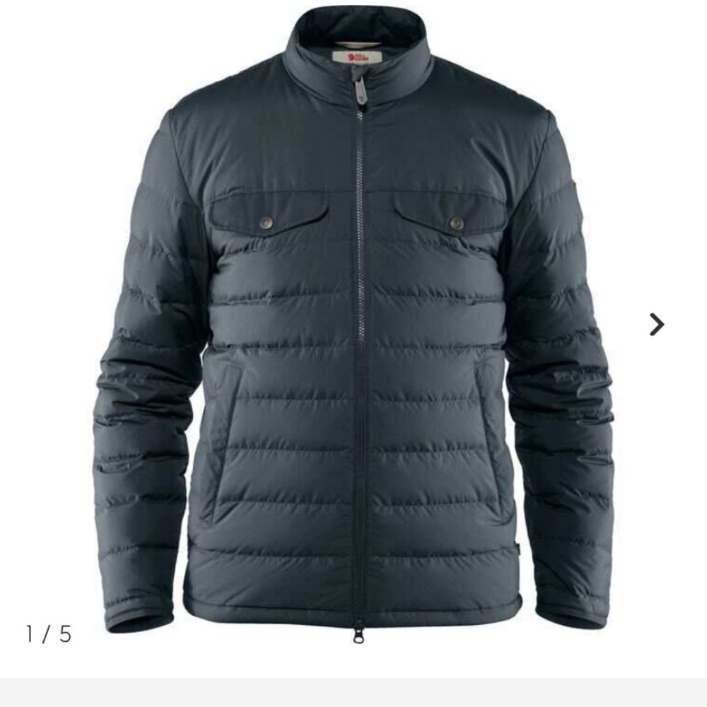 Fjallraven Greenland Down Liner jacket. Medium. Black.